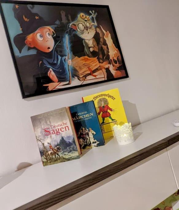 Fewo Im Lehm-Fachwerkhaus Erfurt Mit 3 Einzelnen Schlafzimmern Je Mit Tv Exterior photo